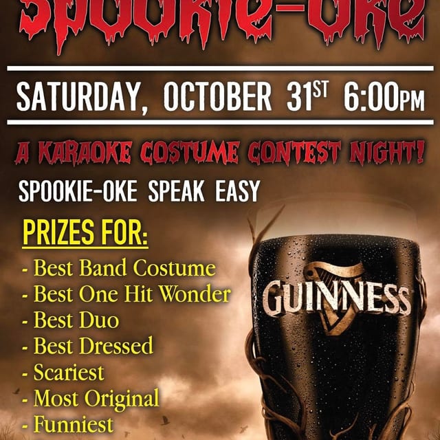 Annual Spookie-Oke Speak Easy Halloween Party