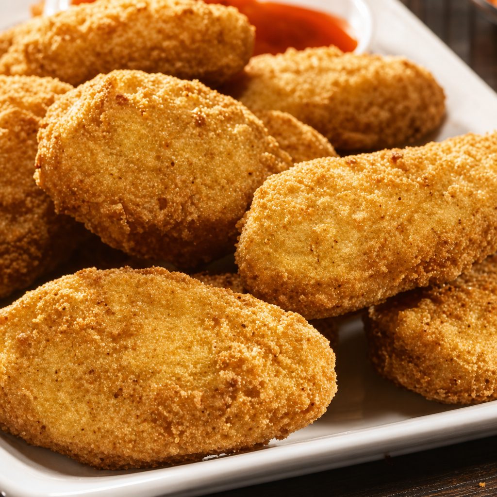 Vegetarian Chicken Style Nuggets.